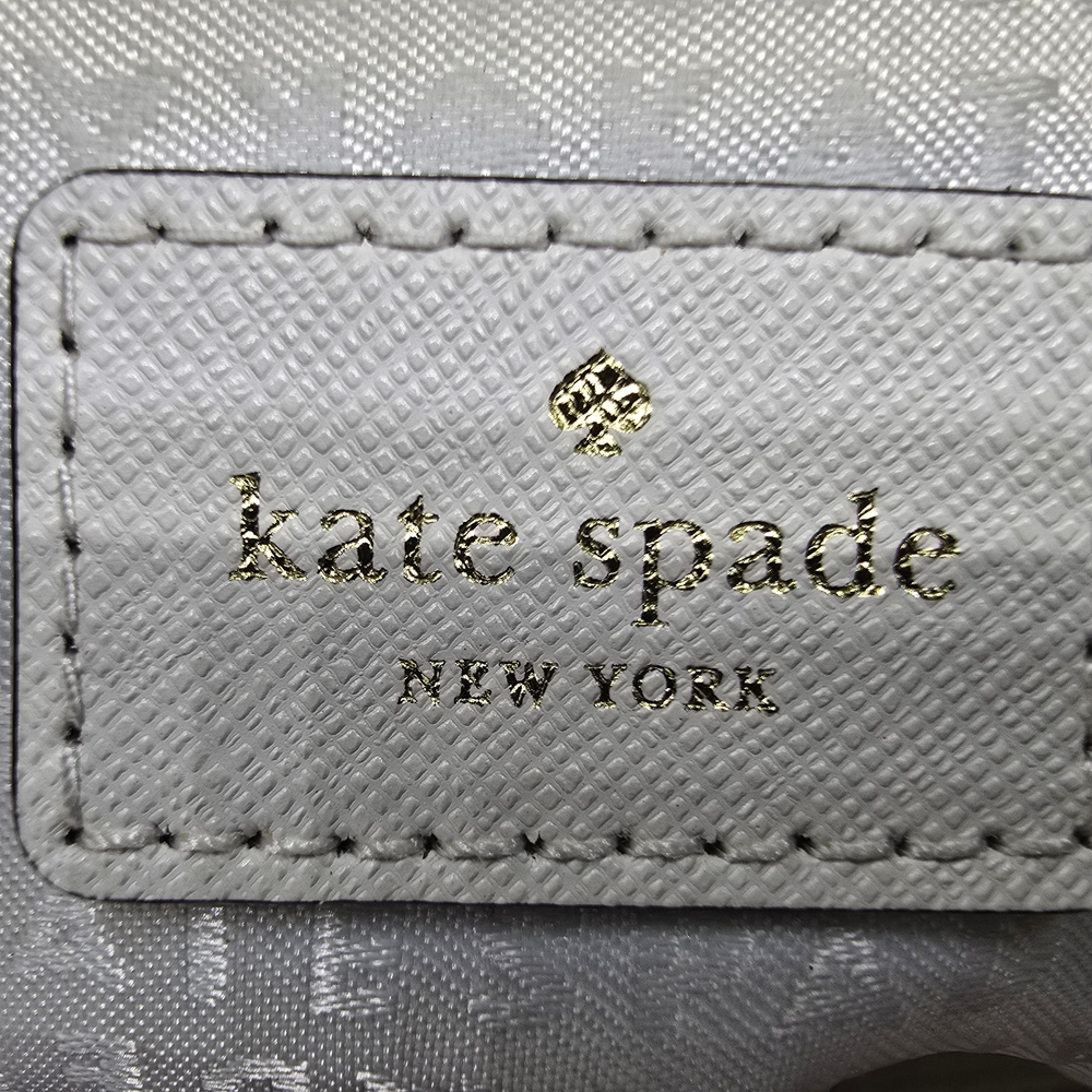 Kate Spade Cream and Black Tote with Detachable Strap - Picture 10 of 11
